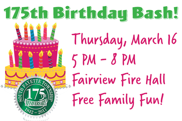 175th Birthday Bash